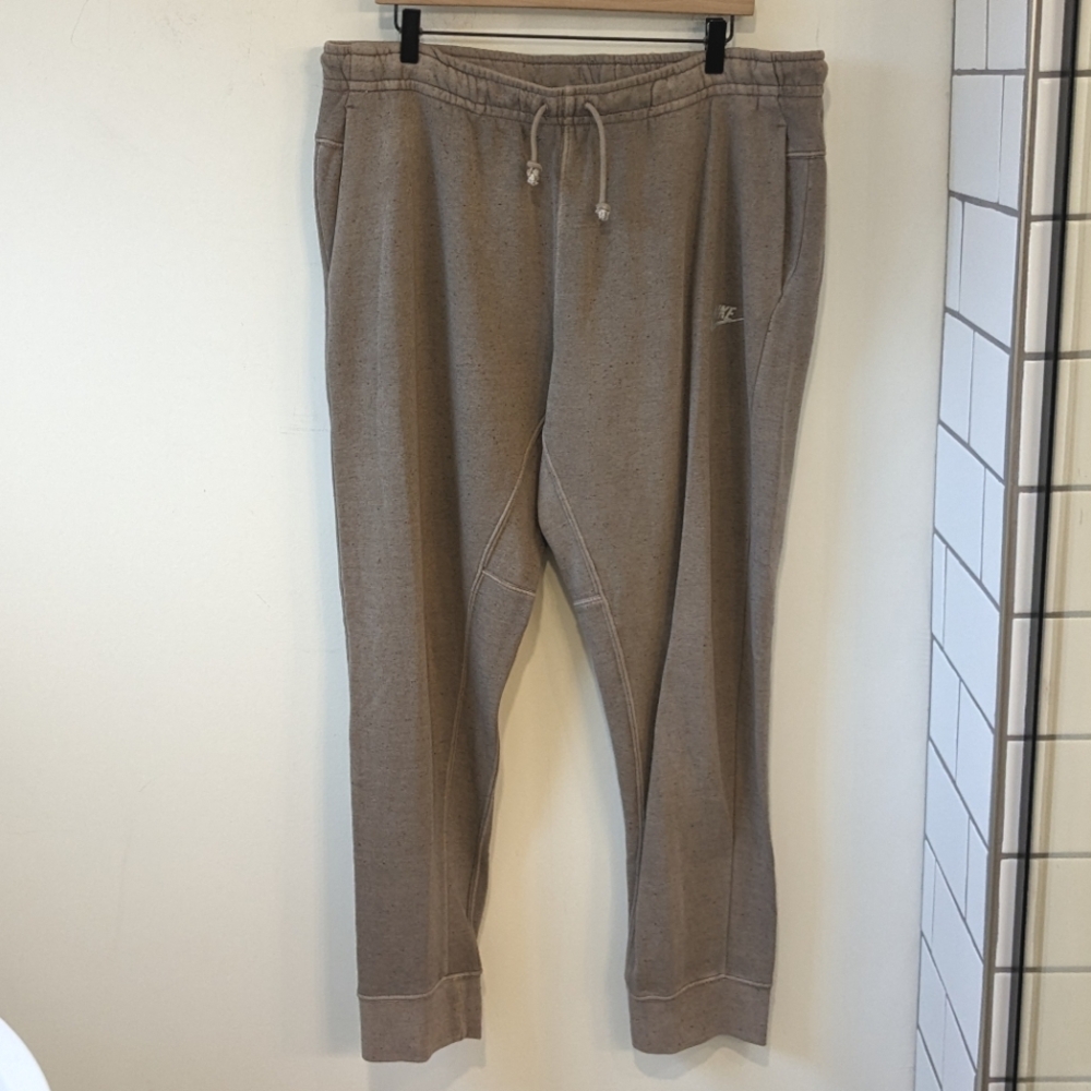 Nike Sportswear Club Fleece+ Revival Men's Jogger Sweatpants Tan XXL